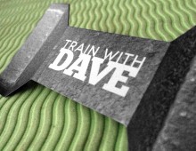 Train With Dave Identity and Business Cards